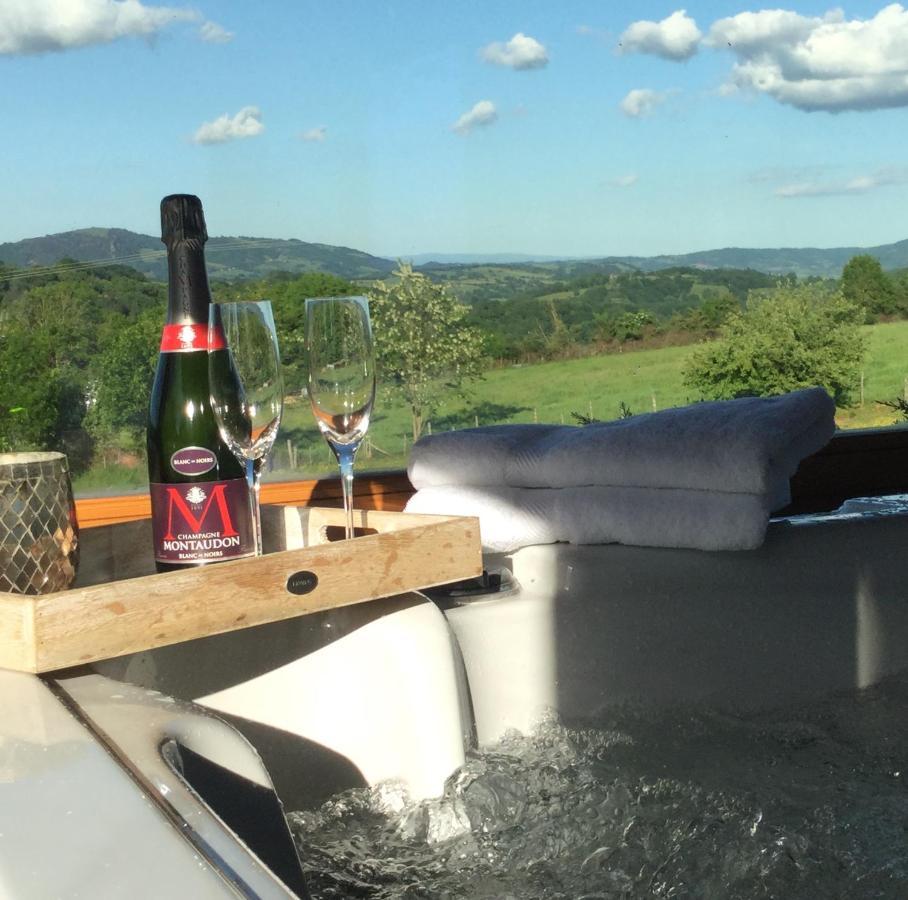 Conques-en-Rouergue Domaine Du Mas Naut Bed & Breakfast エクステリア 写真